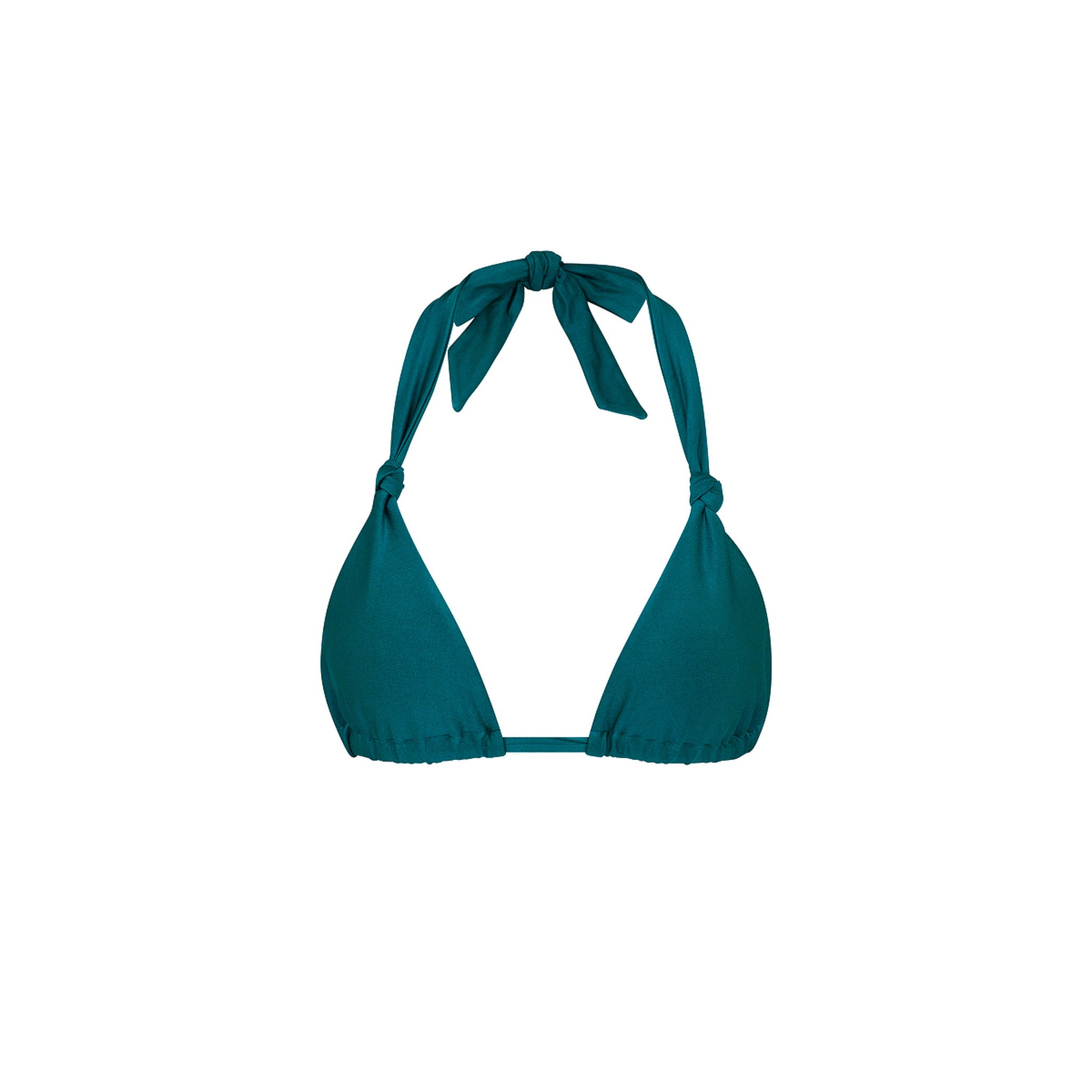 Soft Knot Halter Bikini Top