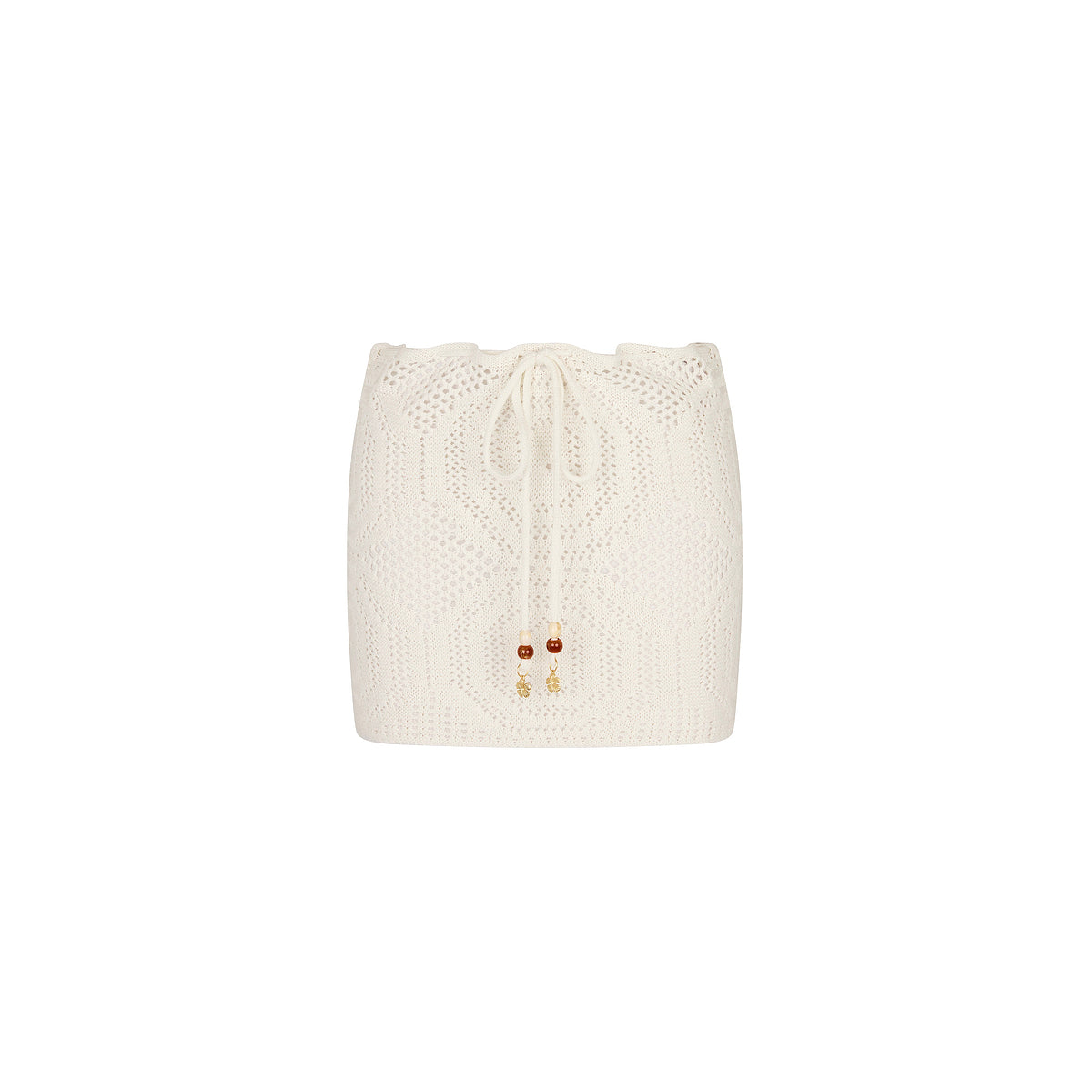 Crochet Lace Knit Mini Skirt