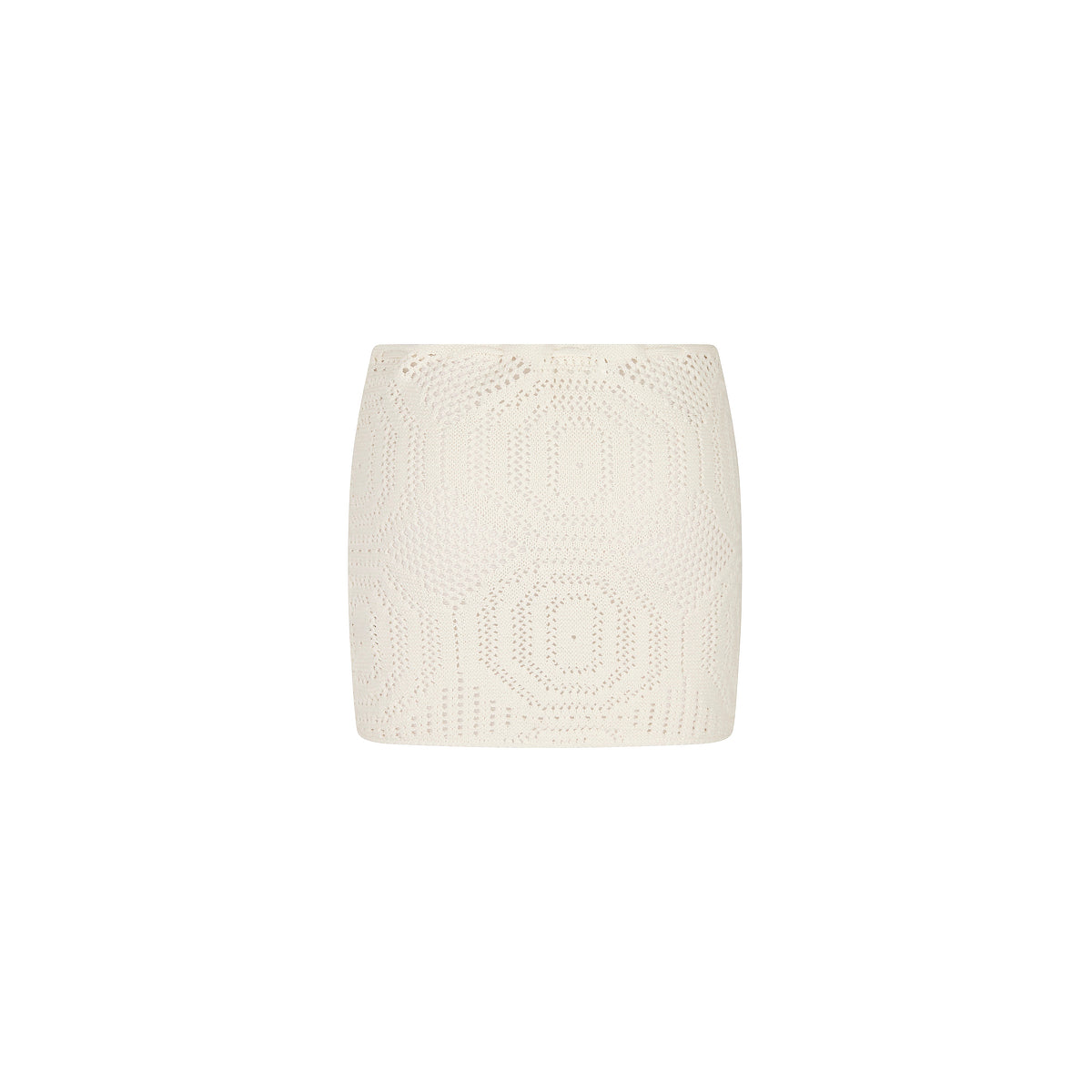 Crochet Lace Knit Mini Skirt
