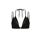 Layered Mesh Underwire Bikini Top