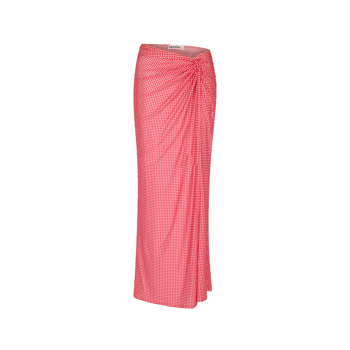 Mesh Twist Maxi Skirt