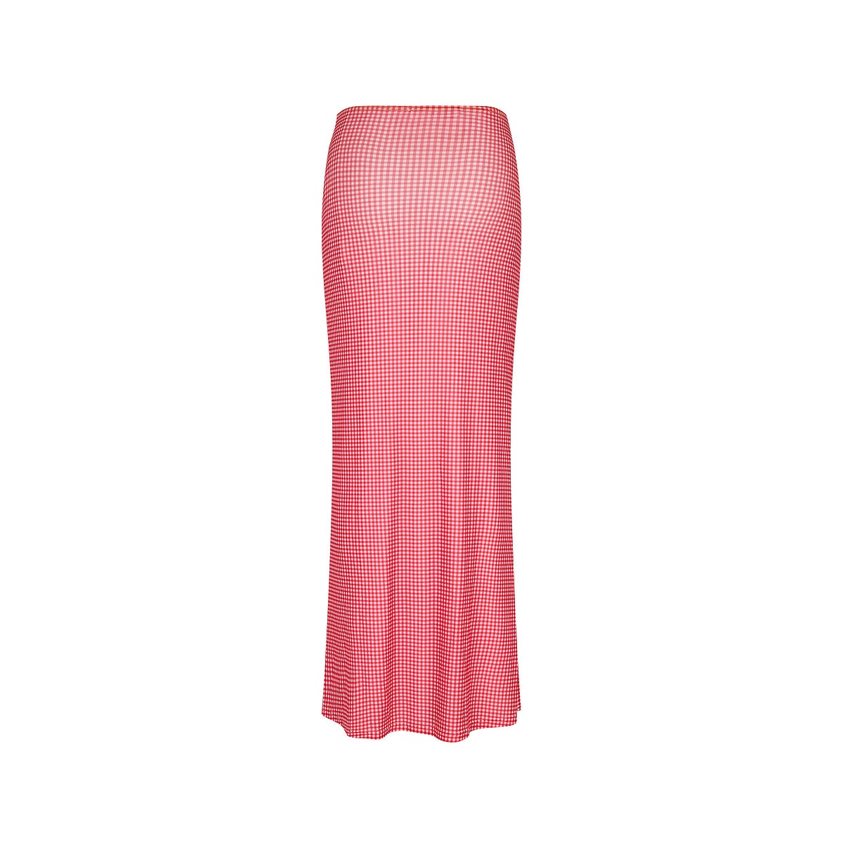 Mesh Twist Maxi Skirt