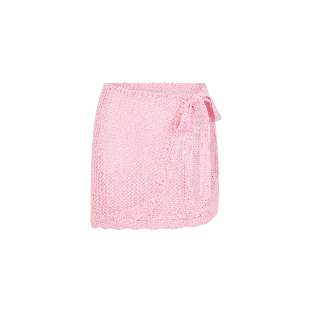 Crochet Knit Mini Sarong