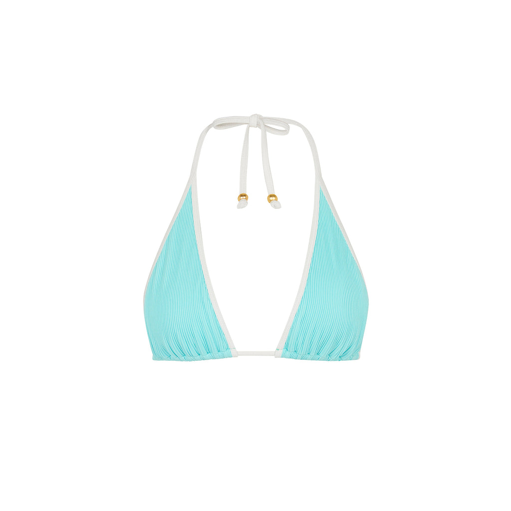 Bind Triangle Halter Bikini Top