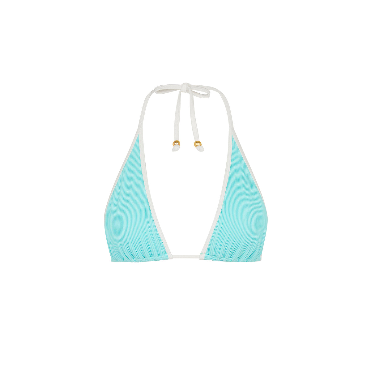 Bind Triangle Halter Bikini Top