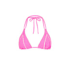 Decorative Panel Halter Bikini Top