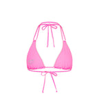 Decorative Panel Halter Bikini Top