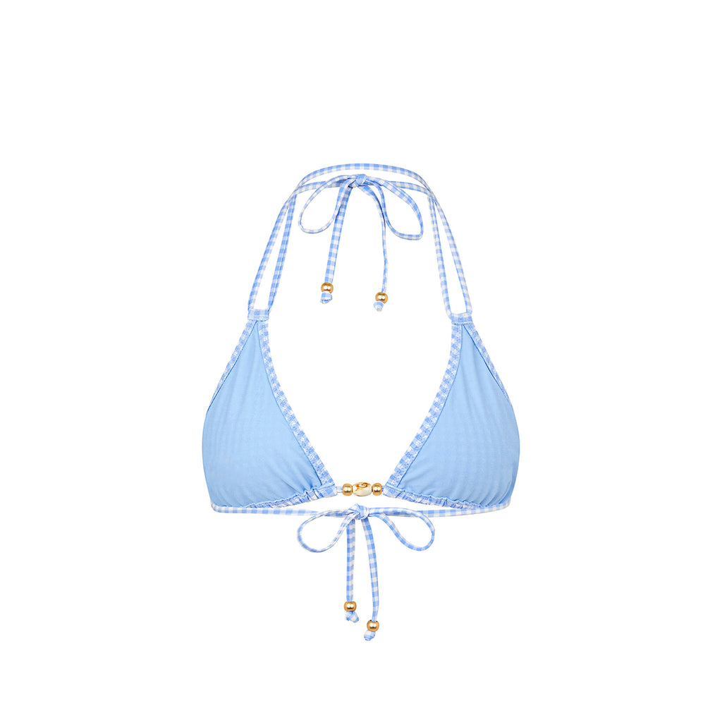 Simple Strap Halter Bikini Top