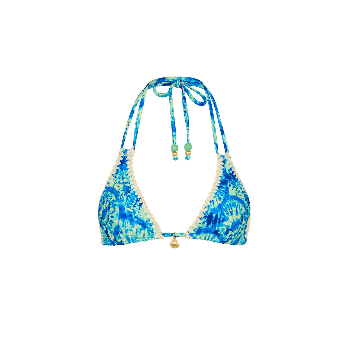 Crochet Halter Bikini Top