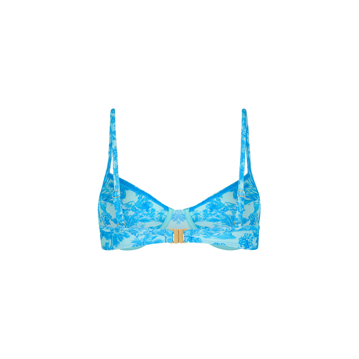Ditzy Underwire Bra Bikini Top