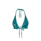 Frill Halter Bralette Bikini Top