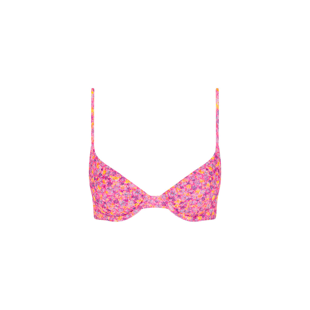 Slim Underwire Bra Bikini Top