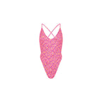 Plunge Cross Back One Piece