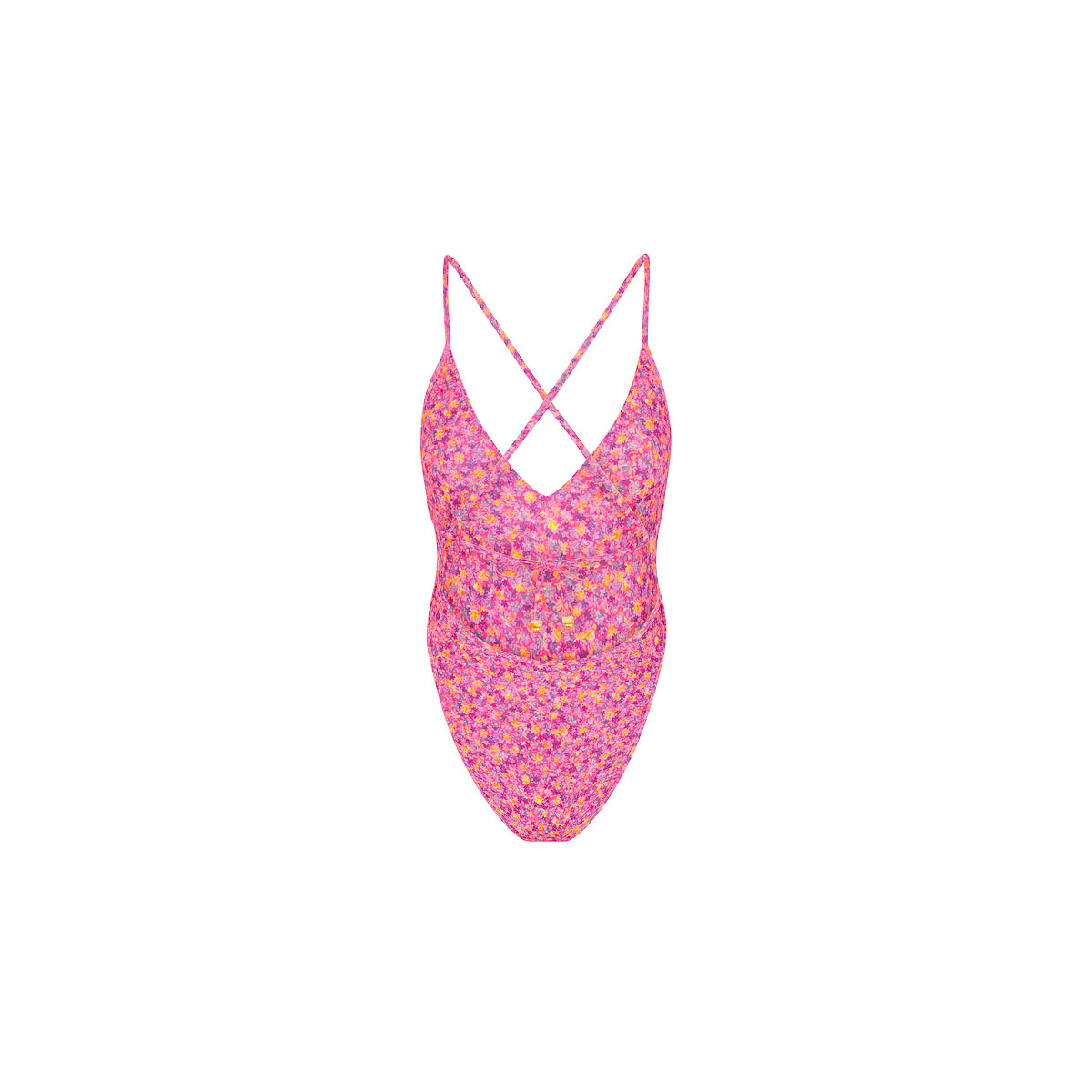 Plunge Cross Back One Piece