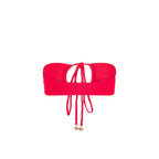 Braided Tie Bandeau Bikini Top