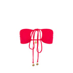 Braided Tie Bandeau Bikini Top
