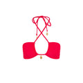 Braided Tie Bandeau Bikini Top