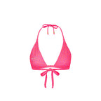 Gathered Stitch Bralette Bikini Top
