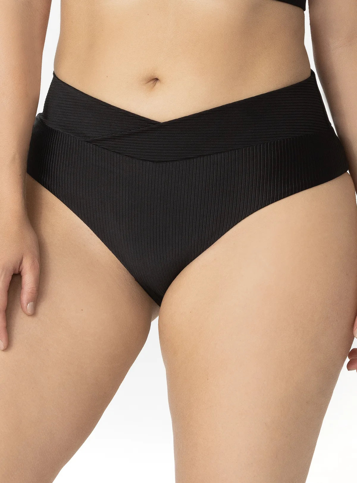 Mid-Rise V-Style Bikini Bottom