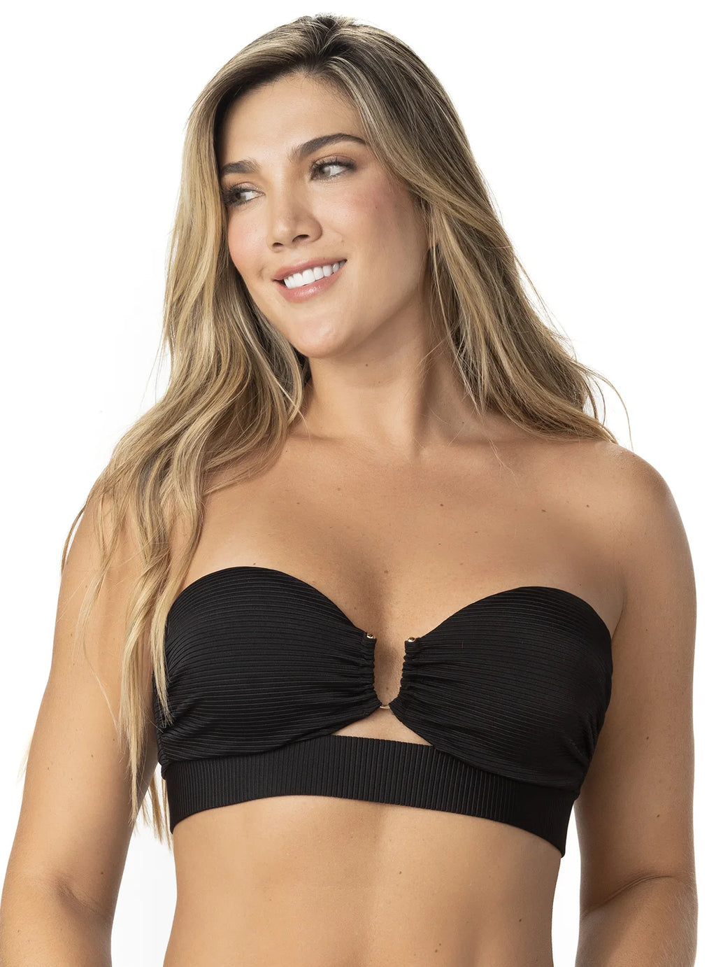 Strapless U-Shaped Bikini Top