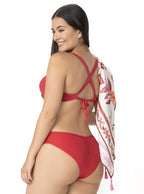 Draped Side Bikini Bottom
