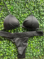 Braided Waist Bikini | Metallic Swimwear & Women's Bikini Briefs9