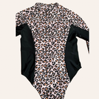 Leopard Surfing Swimwear | Two Pieces Push-Up Ruffles Bikini Set2