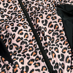 Leopard Surfing Swimwear | Two Pieces Push-Up Ruffles Bikini Set3