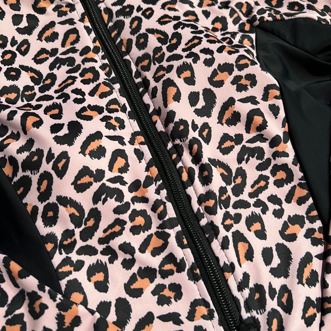Leopard Surfing Swimwear | Two Pieces Push-Up Ruffles Bikini Set3