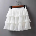 White Summer Skirt for women