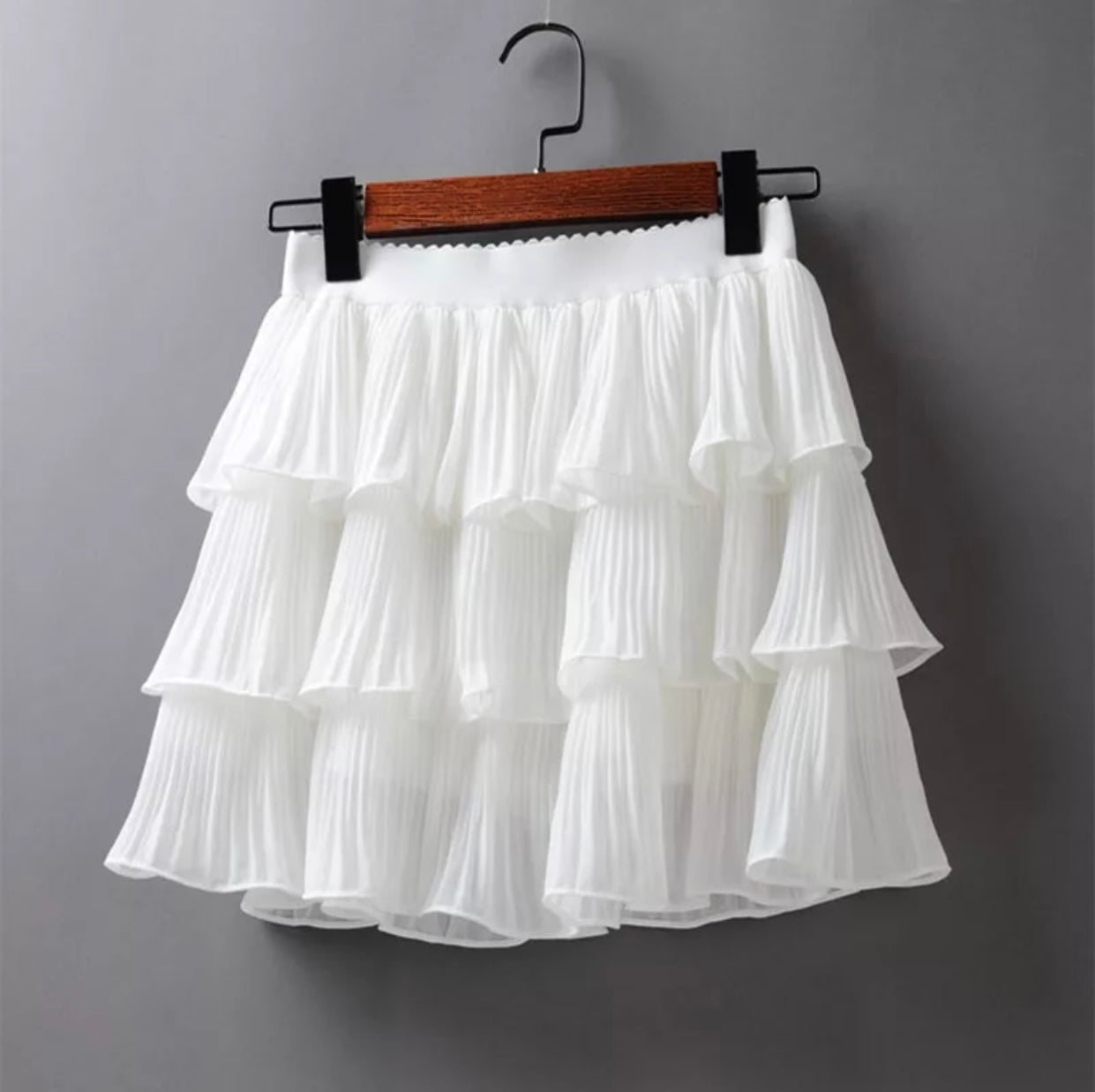 White Summer Skirt for women