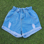 Comfortable Mid Rise Denim Shorts Women's Summer Ready3