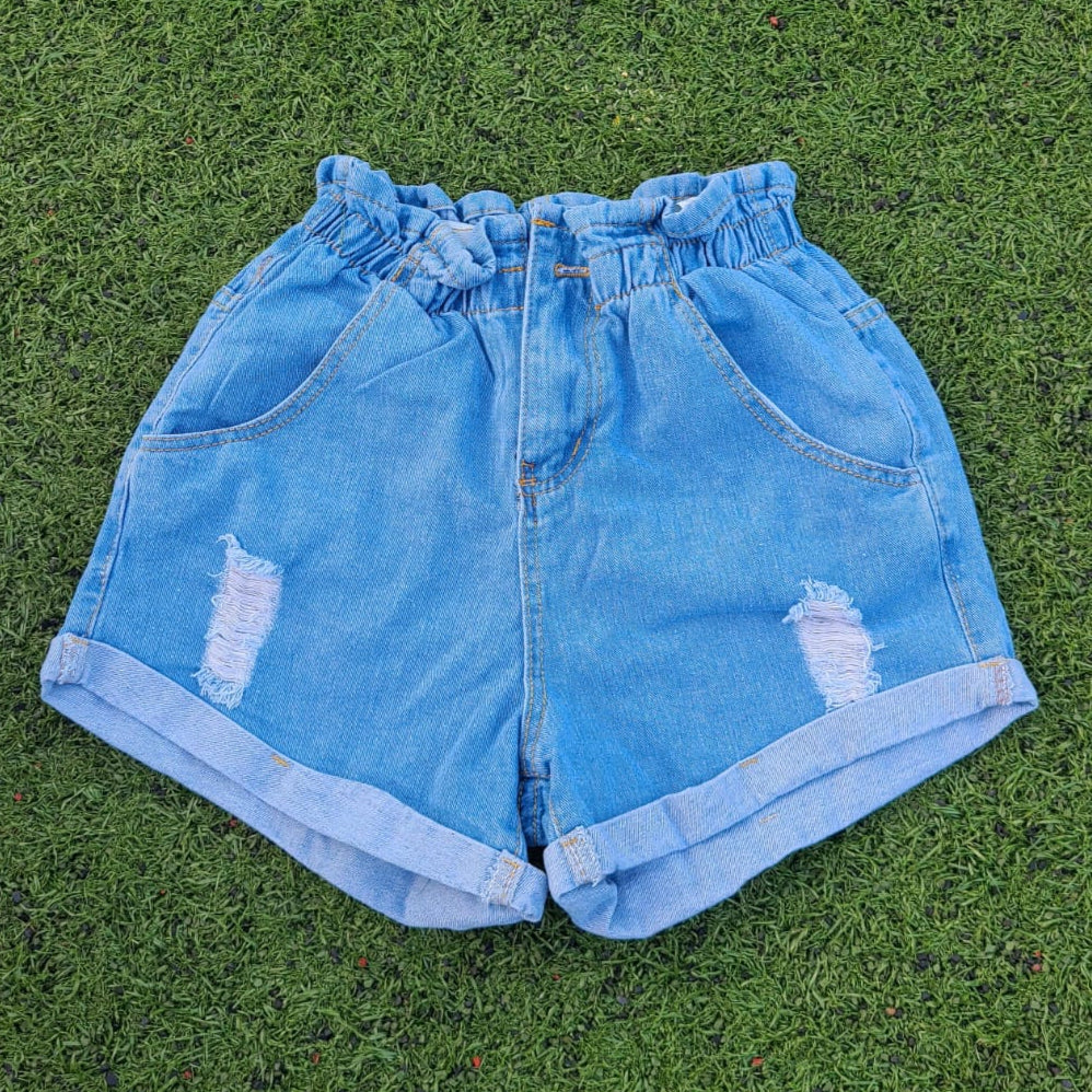 Comfortable Mid Rise Denim Shorts Women's Summer Ready3