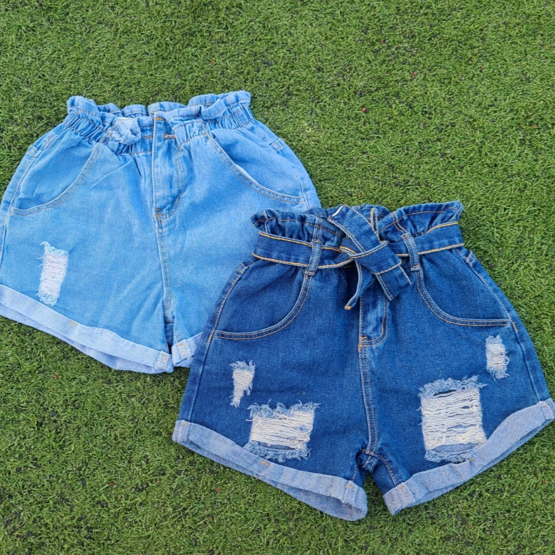 Comfortable Mid Rise Denim Shorts Women's Summer Ready