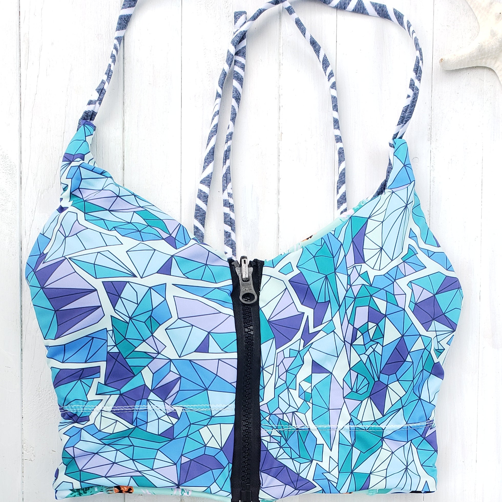 Sport Swimsuit | Printed Low Waist Bikini & Crop Top Set3
