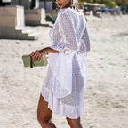 Beach Cover Up Crochet Knitted2