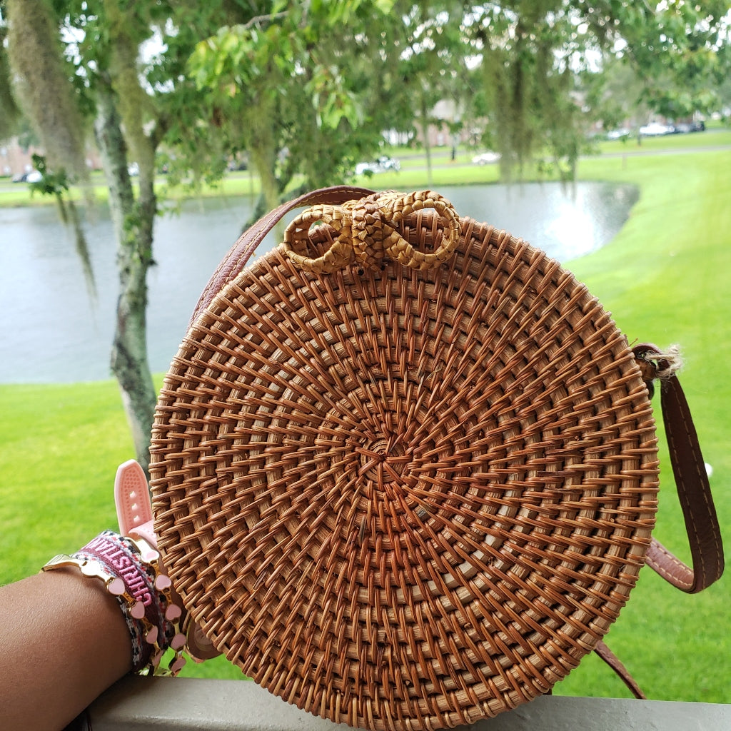 Palm handbag