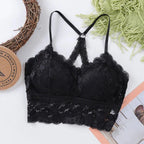 Bralette Push Up Seamless | Nylon Lace Sleep Tops, Free Size Bra5