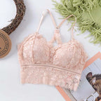 Bralette Push Up Seamless | Nylon Lace Sleep Tops, Free Size Bra7