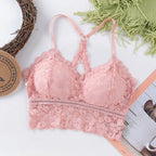 Bralette Push Up Seamless | Nylon Lace Sleep Tops, Free Size Bra4