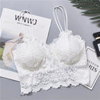 Bralette Lace Bra Wireless Push Up | Elegant Comfort Redefined3