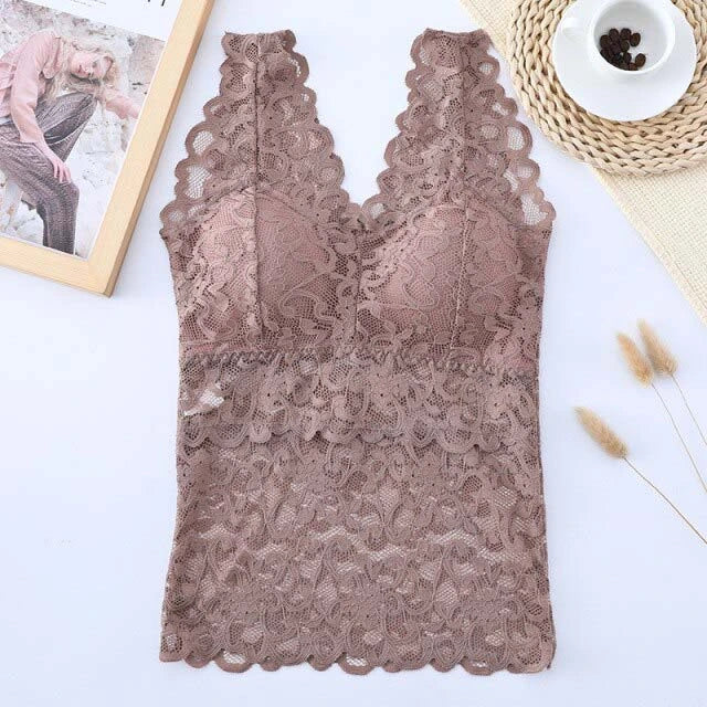 Bralette Push Up Seamless - Tube Crop Top2