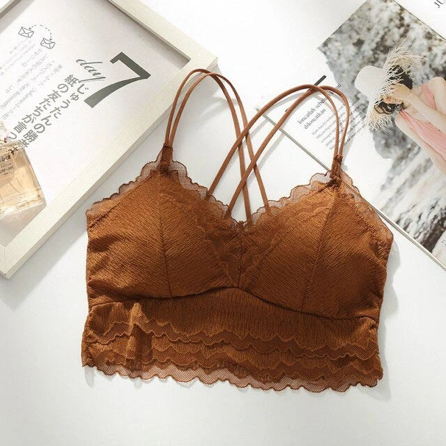 Summer Bralette Lace | Seamless Push Up Bra with Comfort2