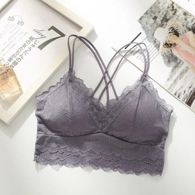 Summer Bralette Lace | Seamless Push Up Bra with Comfort
