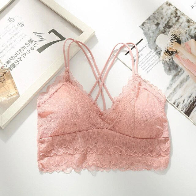 Summer Bralette Lace | Seamless Push Up Bra with Comfort3