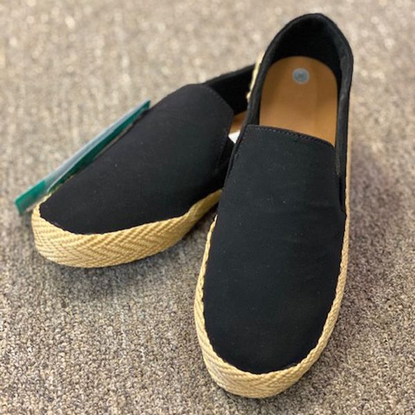 Sophisticated Espadrilles Black | Bamboo Handmade Shoes3