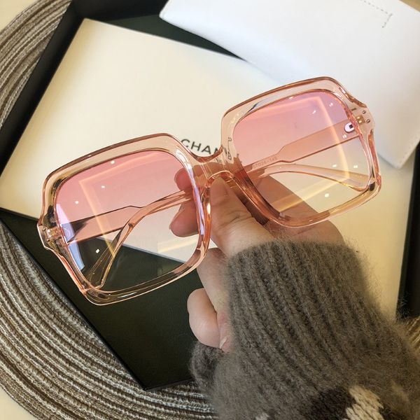 Trendy Vintage Oversized Square Sunglasses for Women2