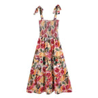 trendy midi dress graffiti printed